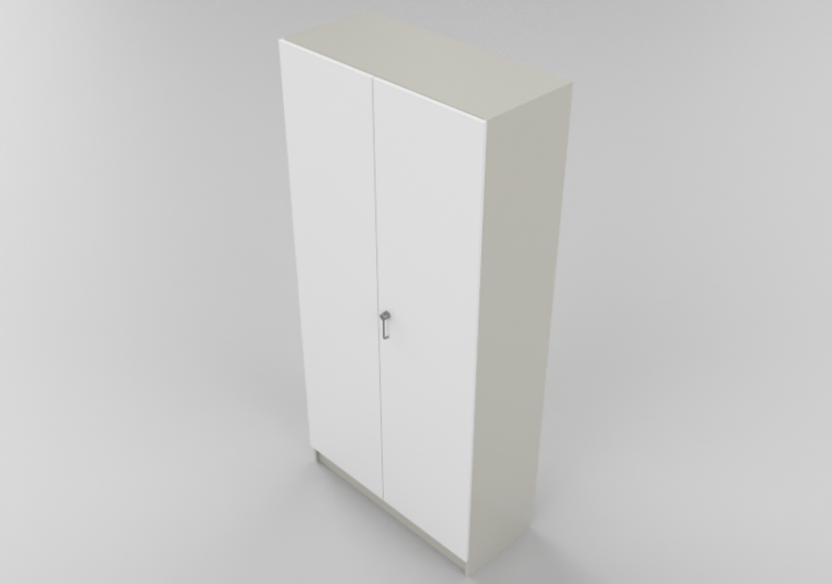 Armários 3D - Armário com duas portas - Lekolar - 80579 -...