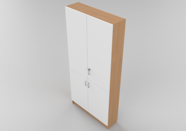 Armários 3D - Armário com duas portas - Lekolar - 80581 -...