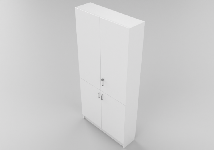 Armários 3D - Armário com duas portas - Lekolar - 80584 -...