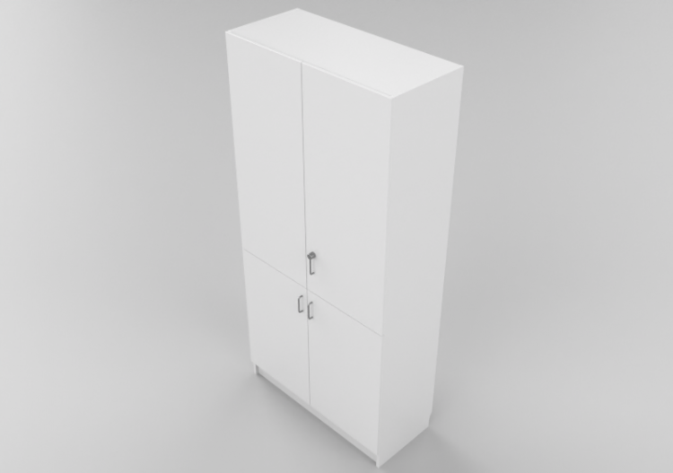 Armoires 3D - Armoire avec deux vantaux - Lekolar - 80585 -...