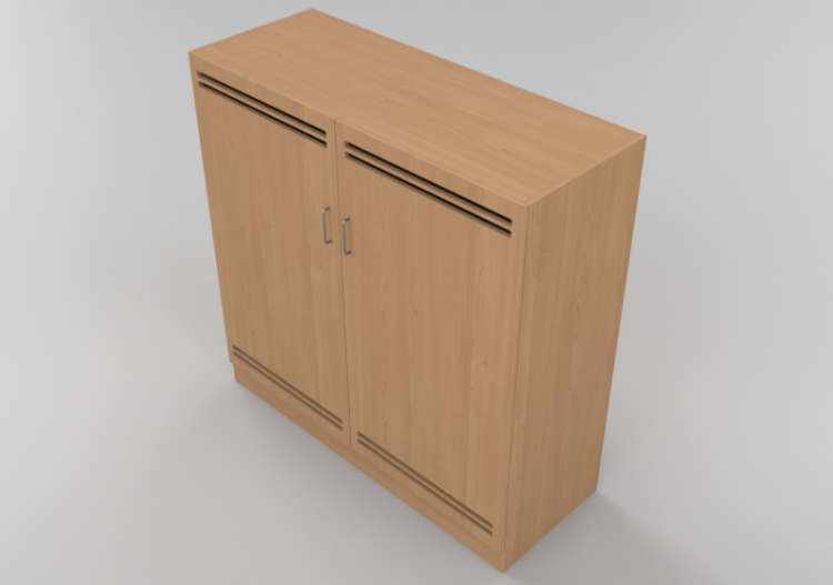 Armários 3D - Armário com duas portas - Lekolar - 80542 -...