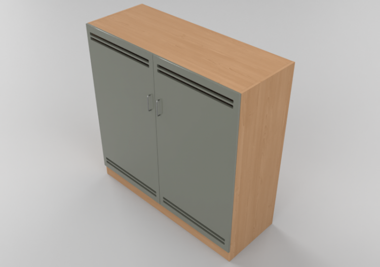 Armários 3D - Armário com duas portas - Lekolar - 80542/95...