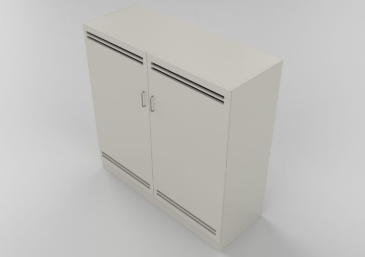 3D Schränke und Kommoden - Schrank mit zwei Türen - Lekolar...