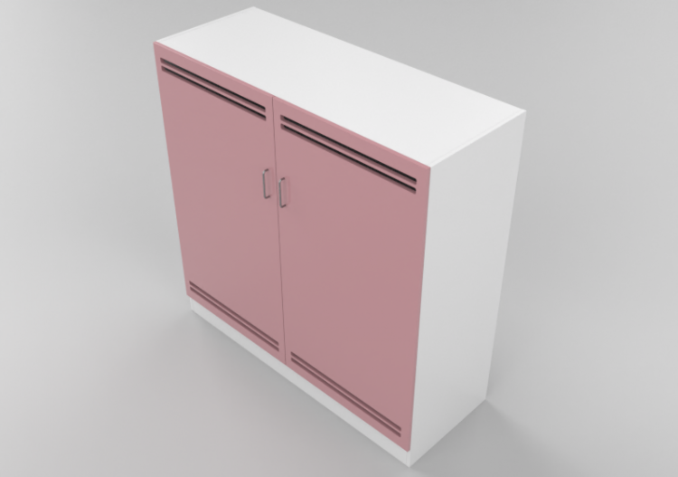 3D Schränke und Kommoden - Schrank mit zwei Türen - Lekolar...