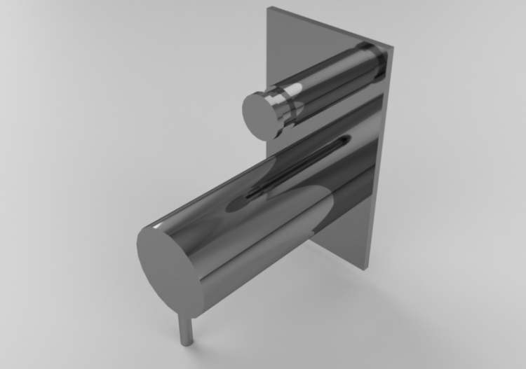 3D Taps - Wall-mounted basin mixer – Dekker – 256009 - ACCA...