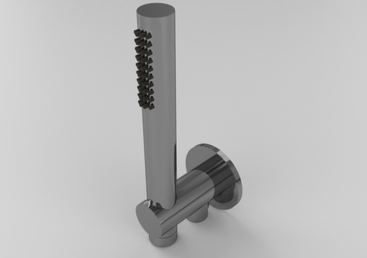 3D Taps - Hand shower with support - Dekker – 256013 - ACCA...