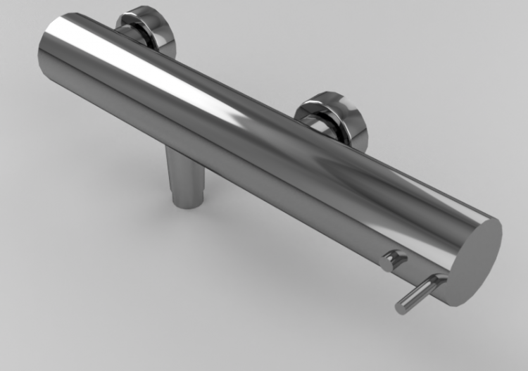 3D Taps - Thermostat shower mixer - Dekker – 256019 - ACCA...