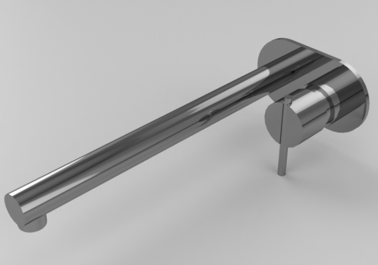 Robinets 3D - Mélangeur pour lavabo à paroi – Dekker –...