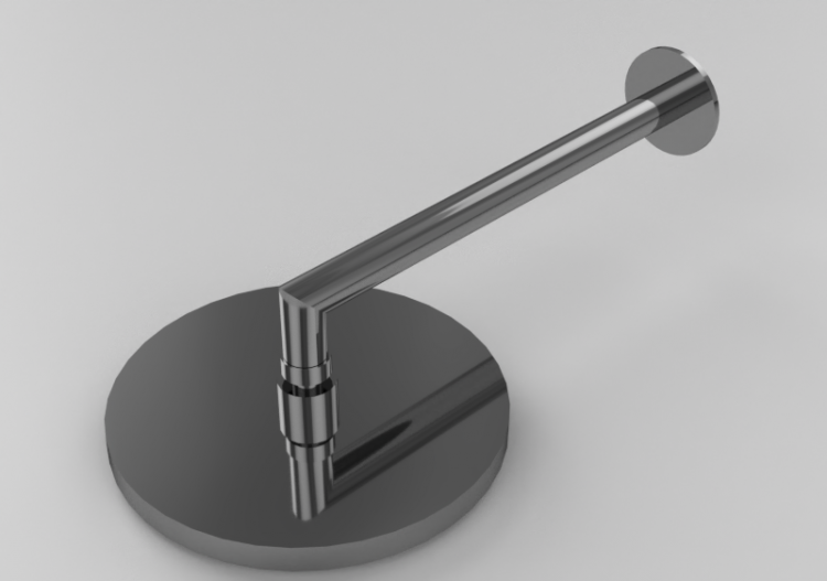 3D Taps - Shower head with wall arm – Dekker – 256059 -...