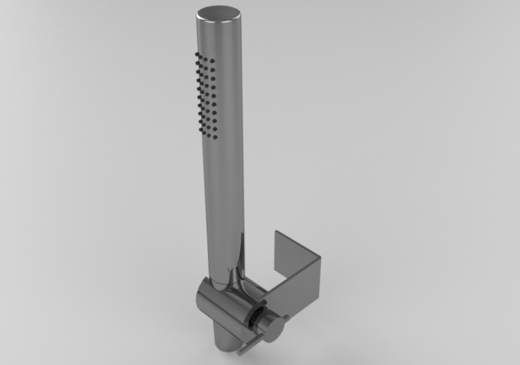 3D Taps - Hand shower with support - Dekker – 256062 - ACCA...
