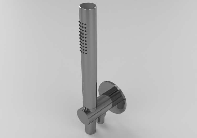 Robinets 3D - Douchette à main avec support - Dekker –...