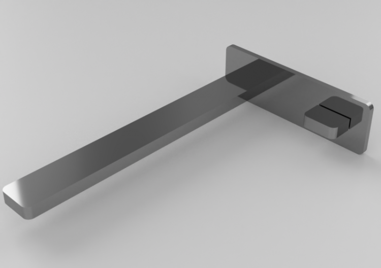 Robinets 3D - Mitigueur thermostatique pour lavabo à paroi...