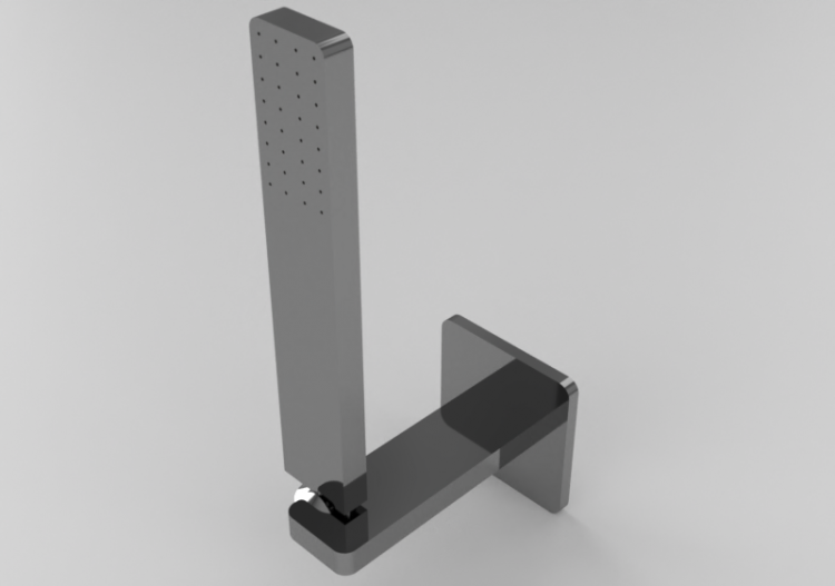 3D Taps - Hand shower with support - Dekker – 256136 - ACCA...