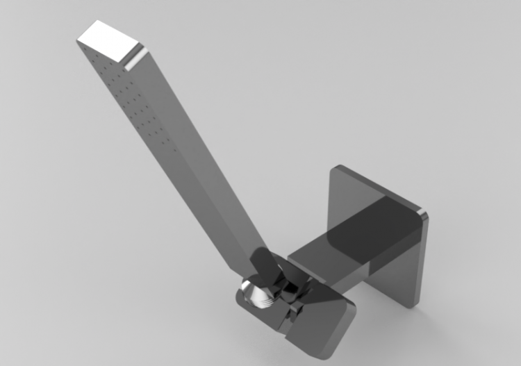 Robinets 3D - Douchette à main avec support - Dekker –...