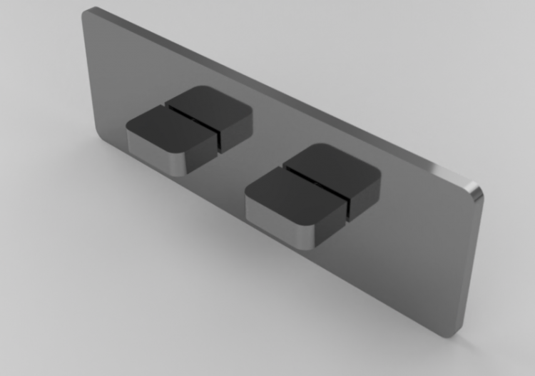 Torneiras 3D - Misturador termostático de parede – Dekker –...