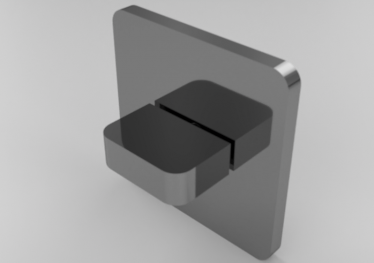 Robinets 3D - Mitigueur thermostatique à paroi – Dekker...