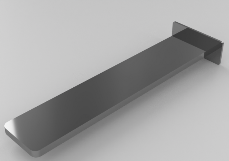 Canillas 3D - Cabeza de ducha con brazo de pared – Dekker –...