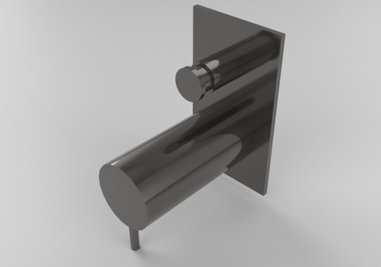 3D Wasserhähne - Waschtischarmatur Wandmontage - Dekker...