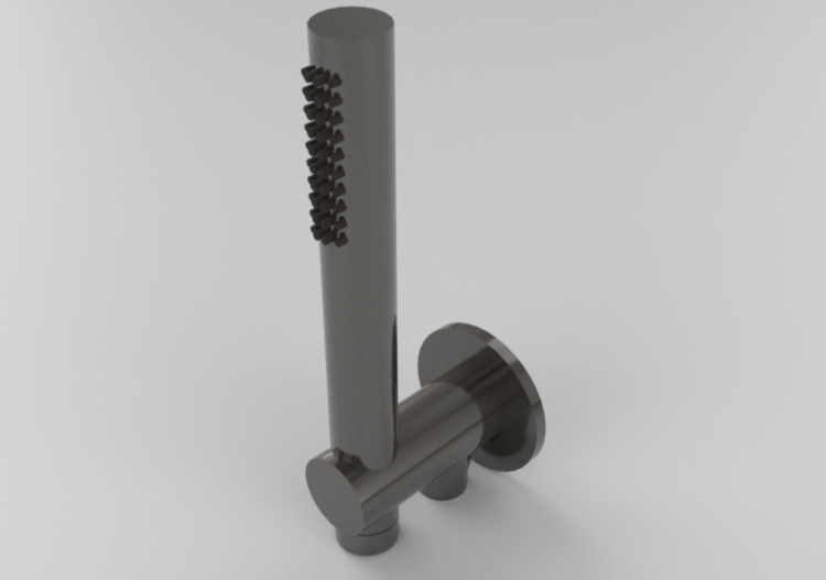 3D Taps - Hand shower with support - Dekker – 256167 - ACCA...
