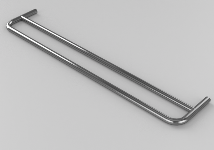 配饰 - double Towel rack - 60cm - Dekker – 255033 - ACCA...