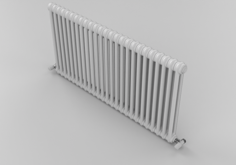 Radiateur et Ventilateur-convecteur 3D - Radiateur en acier...