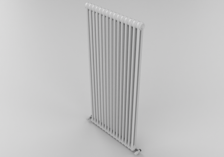 Radiateur et Ventilateur-convecteur 3D - Radiateur en acier...