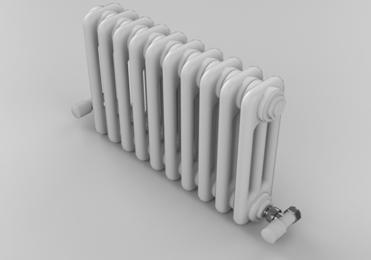 Radiator and fan coil units 3D - Steel radiator - Senia...