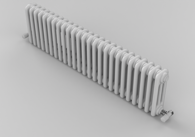 Radiateur et Ventilateur-convecteur 3D - Radiateur en acier...