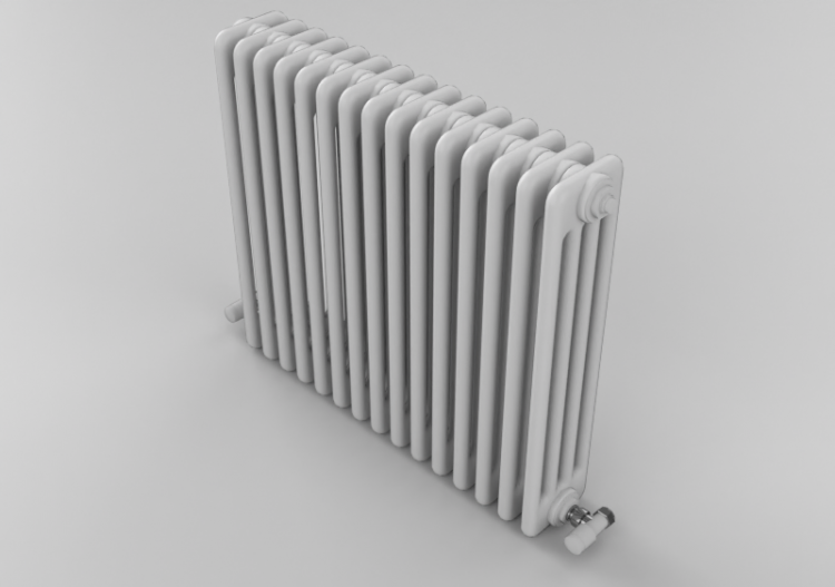 Radiateur et Ventilateur-convecteur 3D - Radiateur en acier...