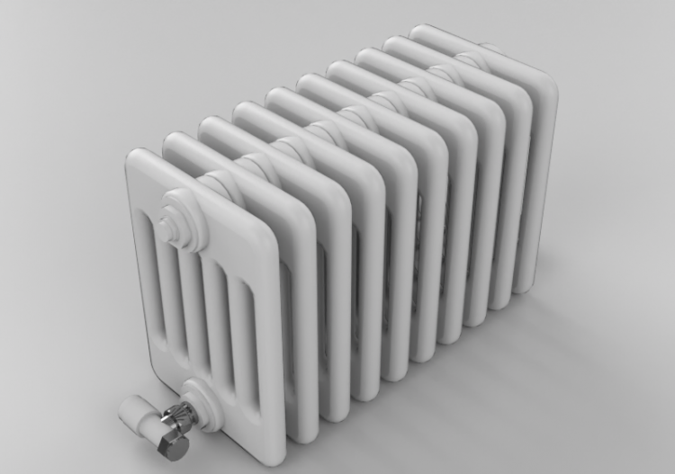 Radiator and fan coil units 3D - Steel radiator - Senia...