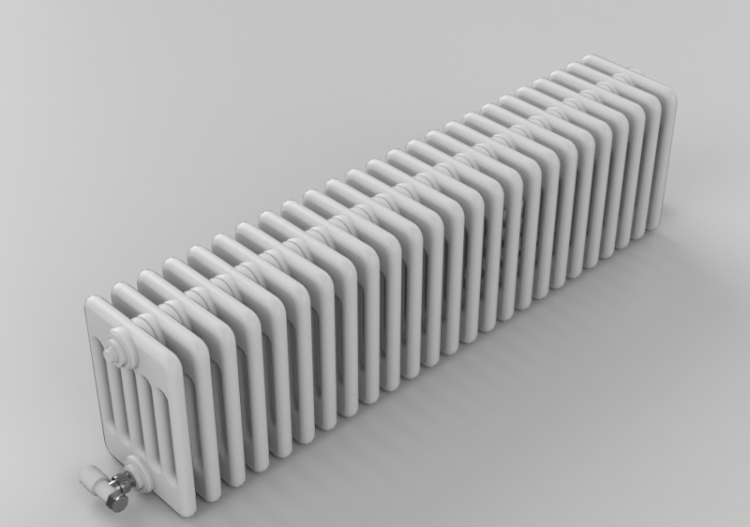 Radiator and fan coil units 3D - Steel radiator - Senia...