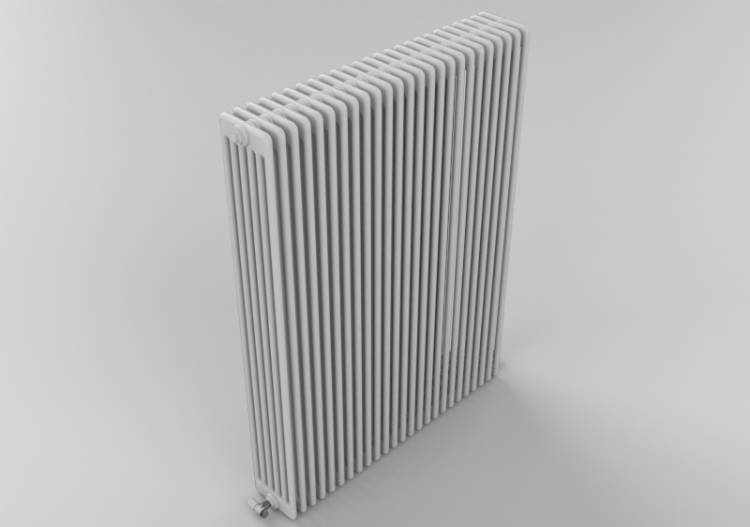 Radiador e Ventiloconvectores 3D - Radiador de aço - Senia...