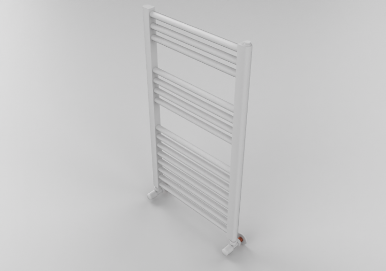 Radiador y Ventilconvector 3D - Calentador de toallas en...