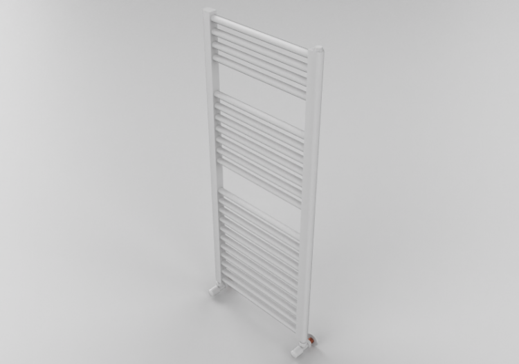 Radiateur et Ventilateur-convecteur 3D - Sèche-serviettes à...