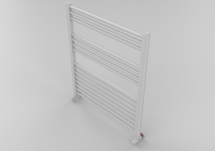 Radiator and fan coil units 3D - Steel towel radiator -...
