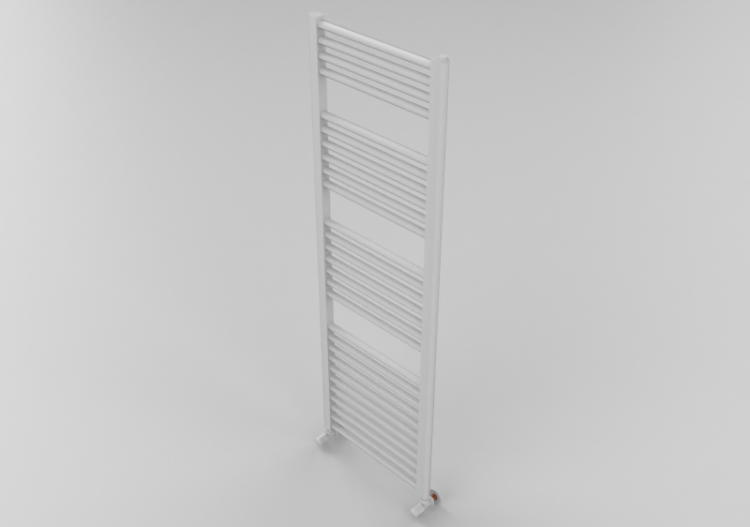 Radiateur et Ventilateur-convecteur 3D - Sèche-serviettes à...