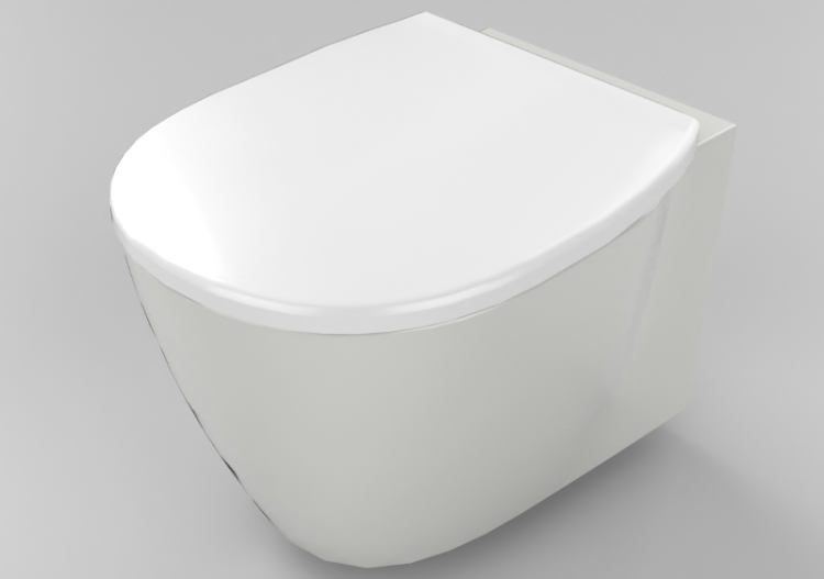 Vasos 3D - Sanita suspensa - Ideal Padrão - Concept Space -...