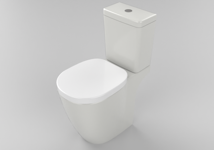 Inodoros 3D - Inodoro a pared - Ideal Standard - Concept...