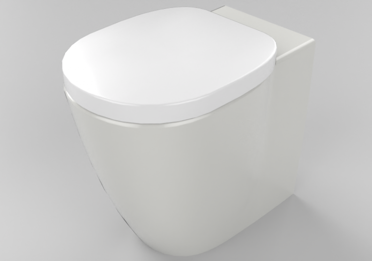 3D Vases - Floor mounted toilet bowl - Ideal Standard -...