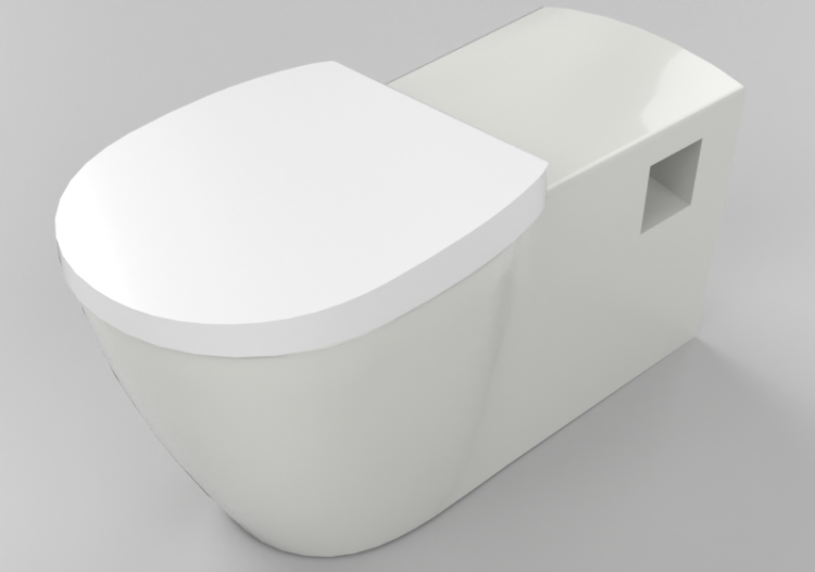 3D Vases - Wall hung toilet bowl - Ideal Standard - Concept...