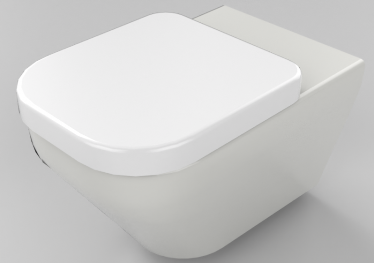 3D Vases - Wall mounted toilet Vase - Ideal Standard -...