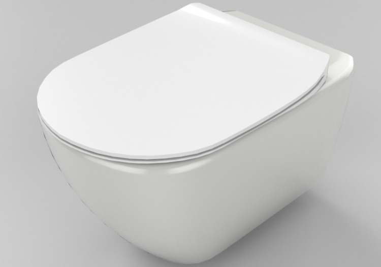 3D-WC - Toilette hängend - Ideal Standard - Tesi - T3546 -...