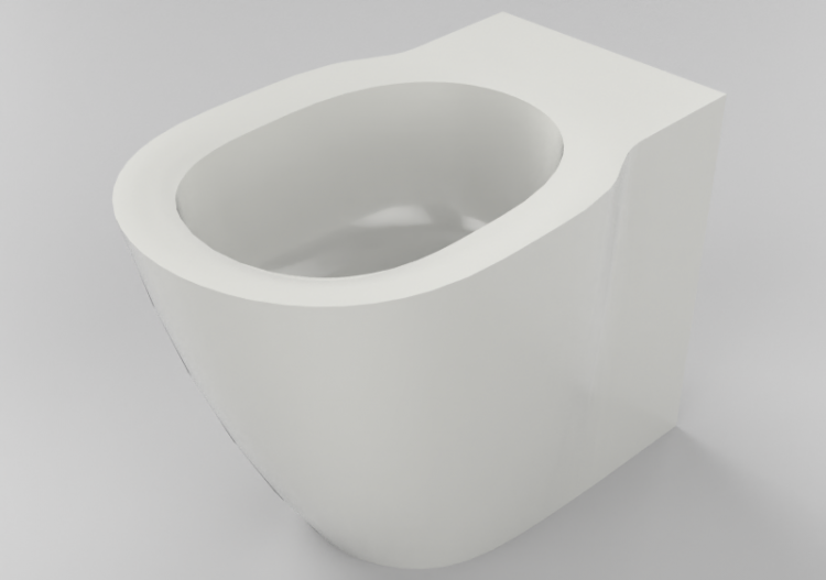 3D Bidet - Bidet bodenstehend - Ideal Standard - Concept -...