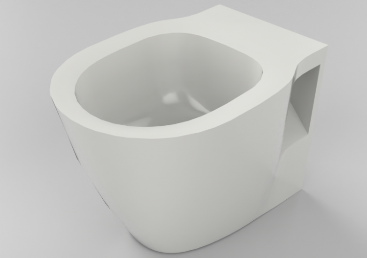 Bidet 3D - Bidet sospeso - Ideal Standard - Concept Space -...