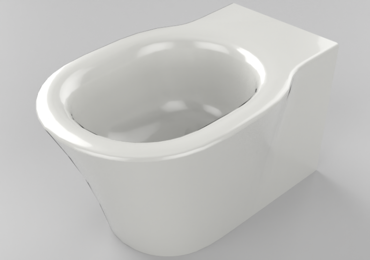 Bidé 3D - Bidet suspendido - Ideal Standard - Connect Air -...