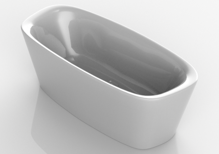 3D Bathtubs Bathtub Ideal Standard Dea E3066 ACCA...