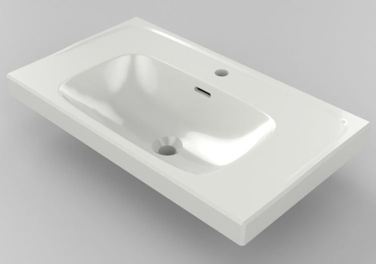 Lavabos 3D - Lavabo empotrado - Svedbergs - 6080 - ACCA...