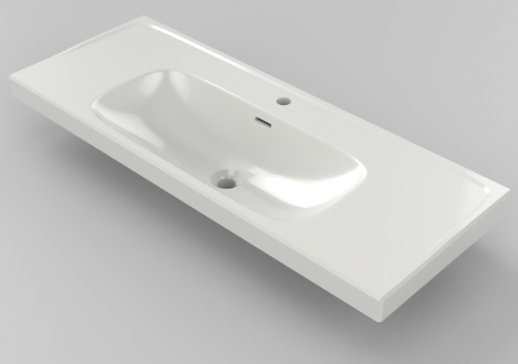 Lavabi 3D - Lavabo ad incasso - Svedbergs - 60120 - ACCA...
