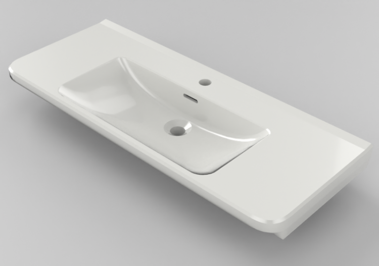 Lavabi 3D - Lavabo ad incasso - Svedbergs - 1035 - ACCA...
