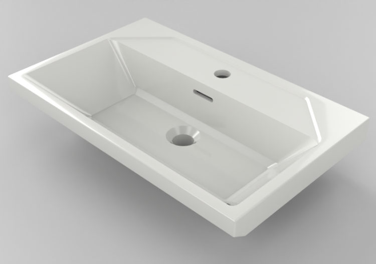 Lavabos 3D - Lavabo à encastrer - Svedbergs - 16035 - ACCA...